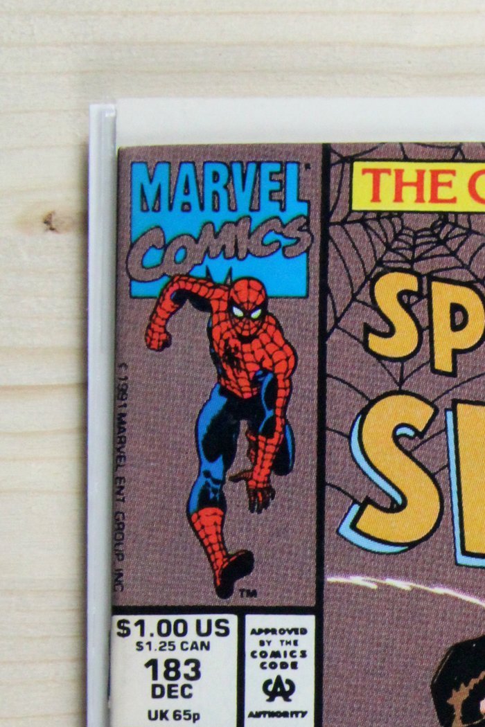 The Spectacular Spider-Man #183 – Marvel (1991) 9.2 NM-
