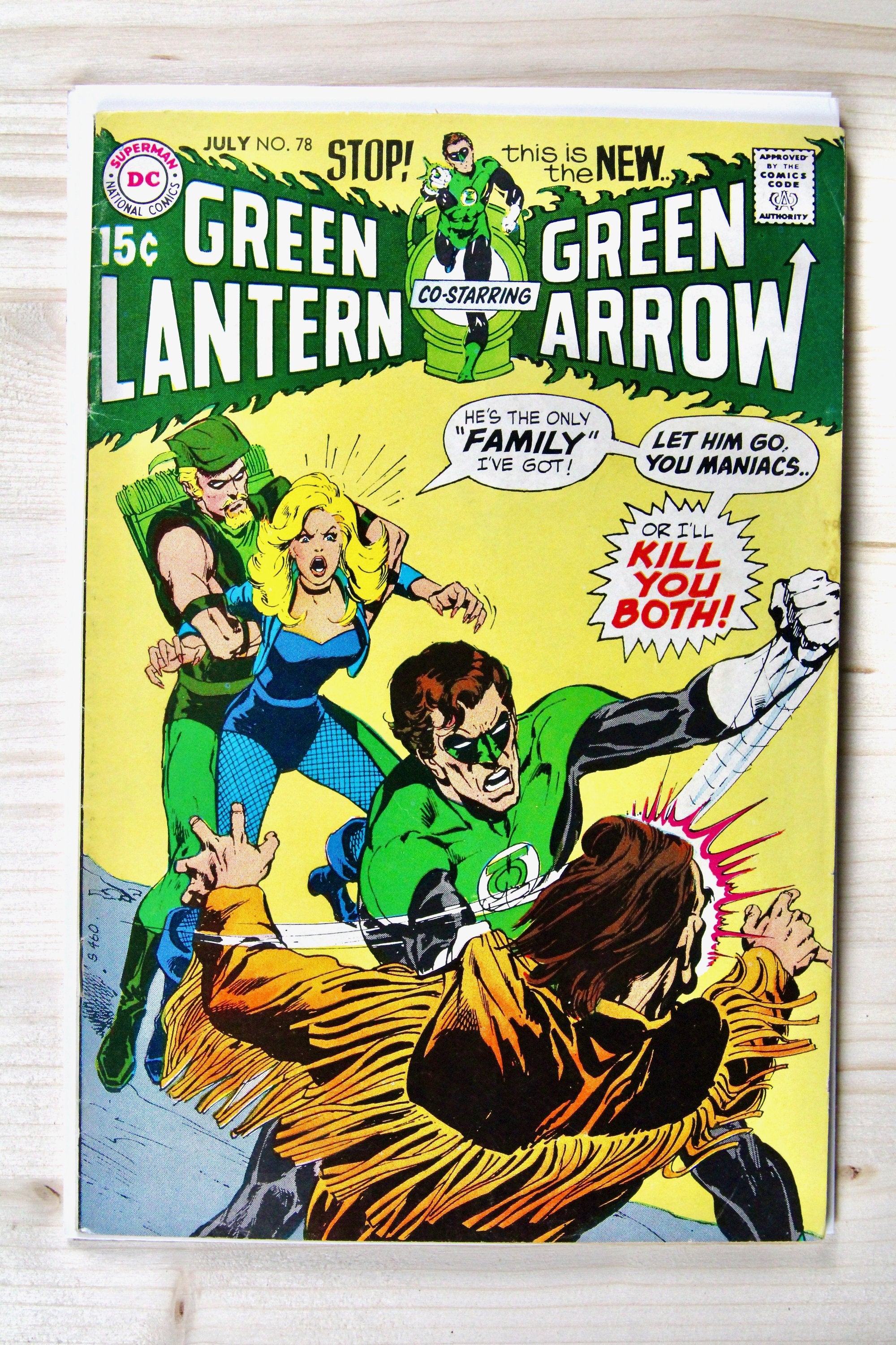 Green Lantern #78 – DC (1970) 5.5 FN- Neal Adams art