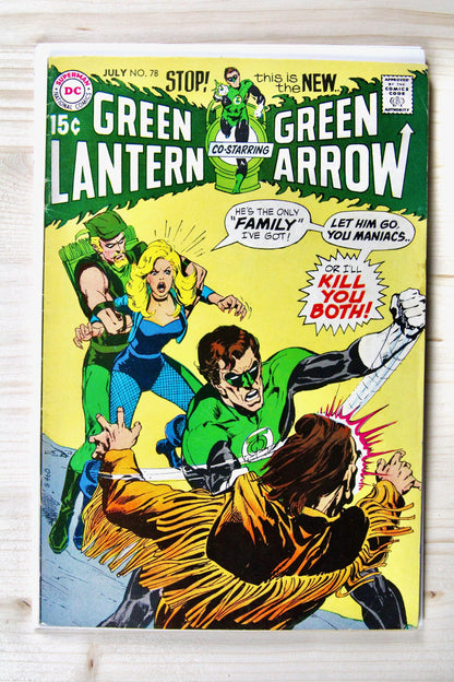 Green Lantern #78 – DC (1970) 5.5 FN- Neal Adams art