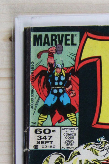 Thor #347 – Marvel (1984) 6.0 FN Newsstand