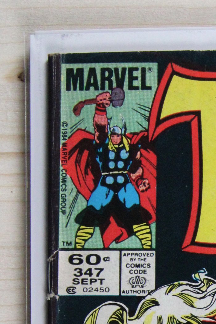 Thor #347 – Marvel (1984) 6.0 FN Newsstand