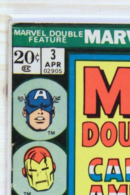 Marvel Double Feature #3 – Marvel (1974) 5.0 VG/FN Jack Kirby art | Stan Lee story