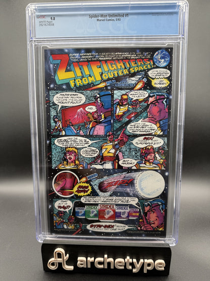 Spider-Man Unlimited #1 – Marvel (1993) CGC 9.8 NM/MT Maximum Carnage