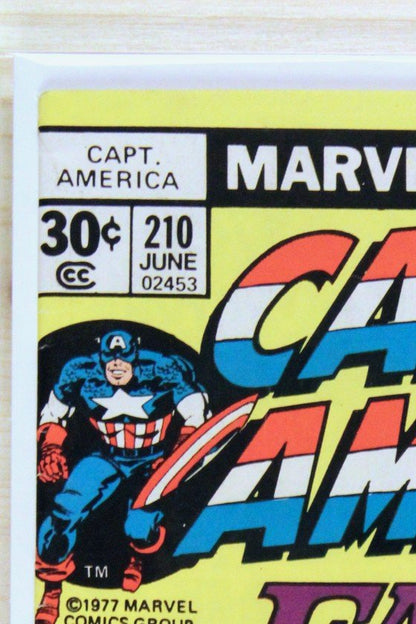 Captain America #210 – Marvel (1977) 8.0 VF Jack Kirby story
