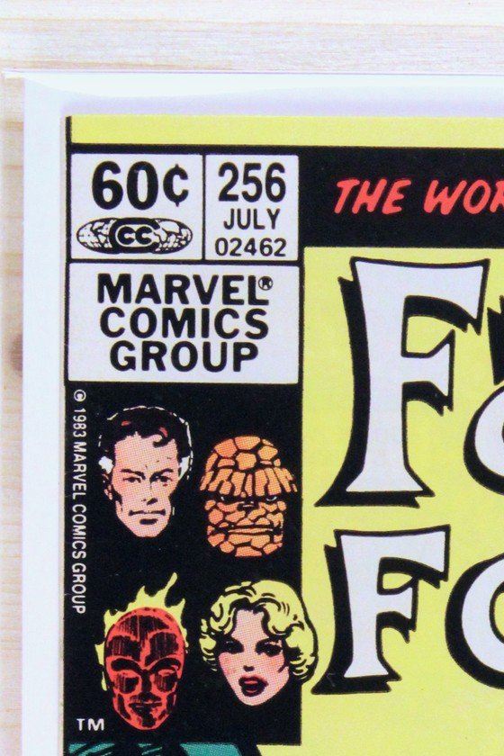 Fantastic Four #256 – Marvel (1983) 7.5 VF- Annihilation Gambit | John Byrne story | Newsstand Edition