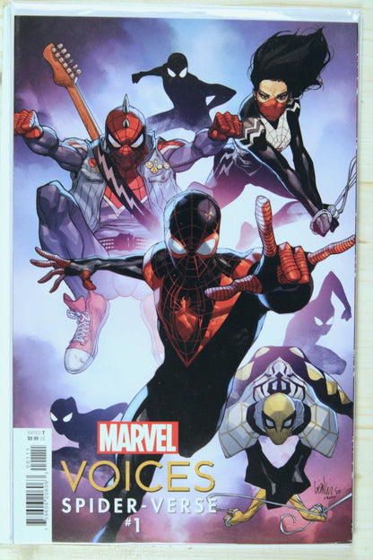 Marvel's Voices: Spider-Verse #1 – Marvel (2023) 9.6 NM+ "Secret Wars" Battleworld