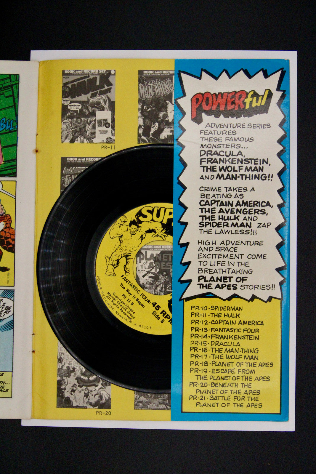 Fantastic Four #PR13 Book Record Set Marvel (1974) 7.0 FN/VF Comic Book