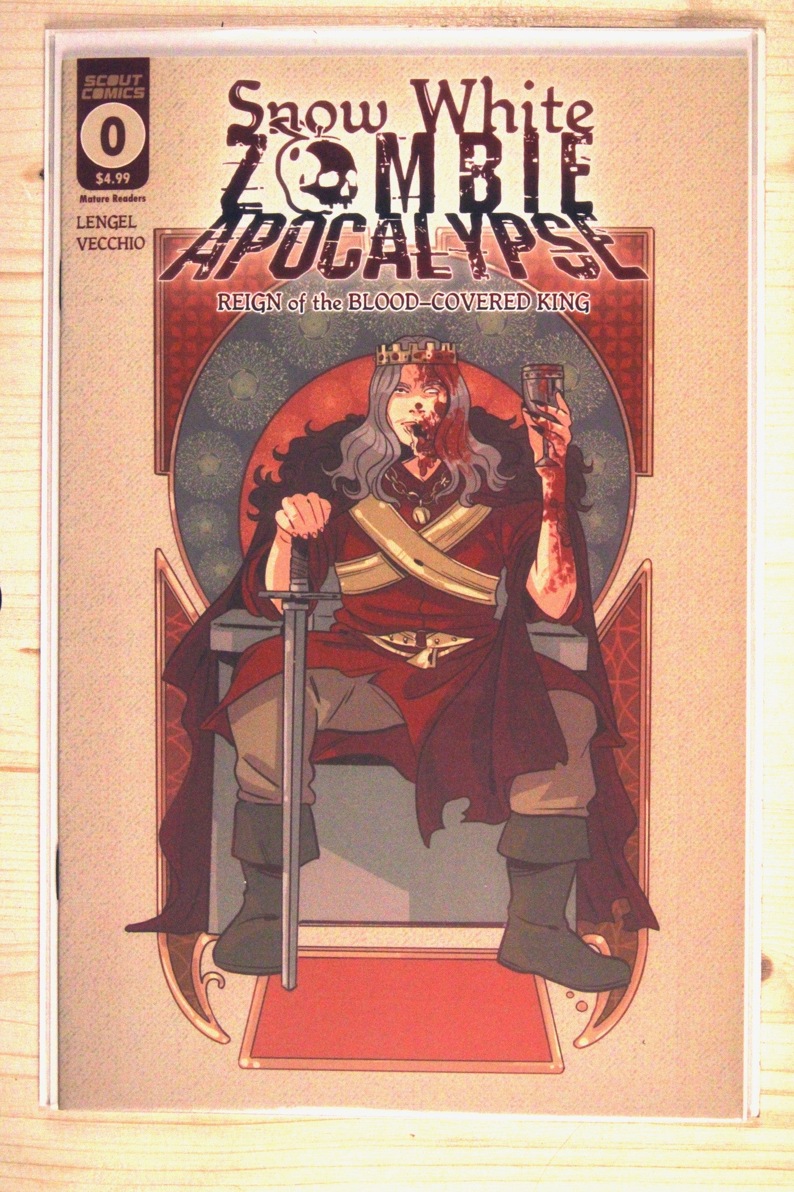 Snow White Zombie Apocalypse: Reign of the Blood-Covered King #0 – Scout (2020) 9.6 NM+