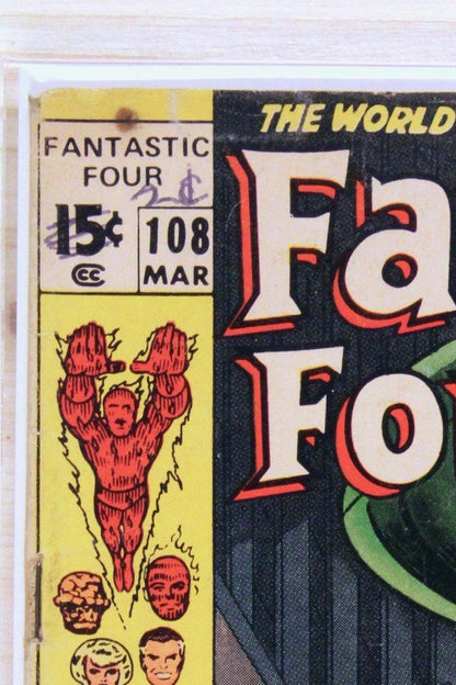 Fantastic Four #108 – Marvel (1971) 4.0 VG Jack Kirby art | Joe Sinnott