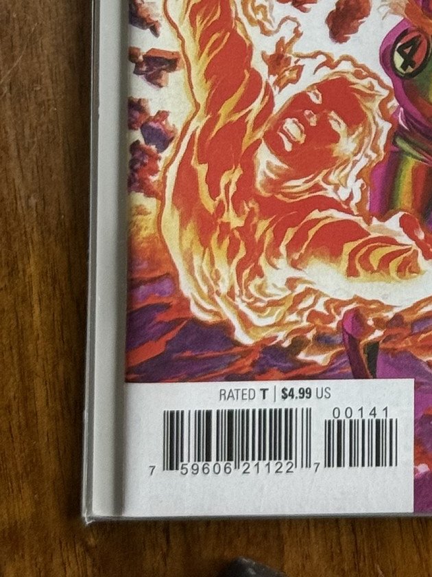 Fantastic Four #1 Alex Ross Variant – Marvel (2025) 9.6 NM+