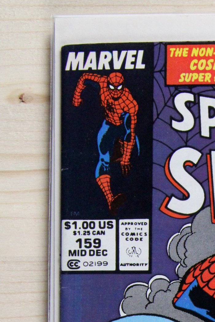 The Spectacular Spider-Man #159 – Marvel (1989) 9.0 VF/NM "Avengers" Acts of Vengeance | Newsstand