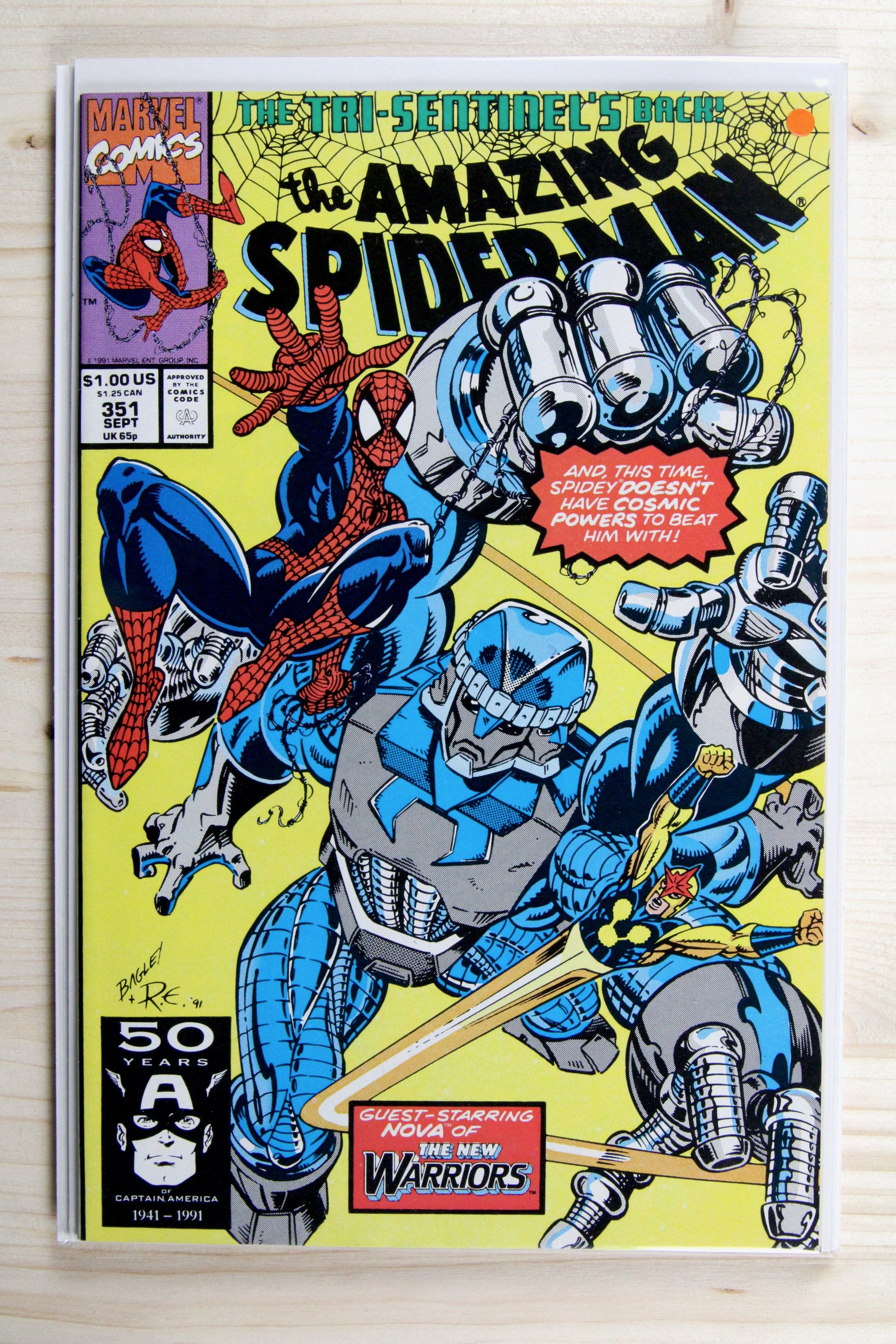 The Amazing Spider-Man #351 – Marvel (1991) 8.5 VF+