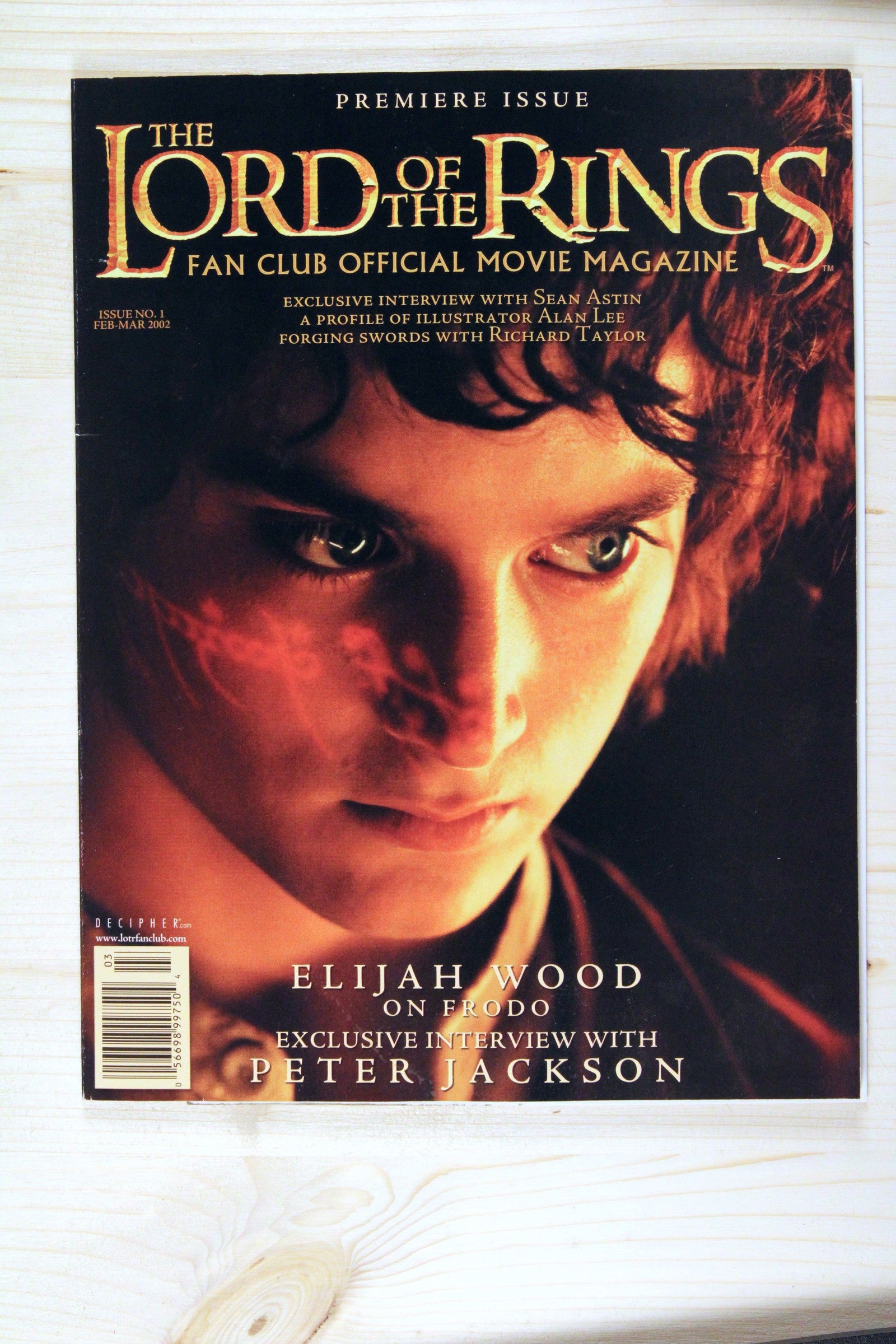 Lord of the Rings Fan Club Magazine #1-17 (2003) Full Run