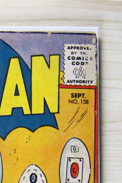 Batman #158 – DC (1963) 3.5 VG-