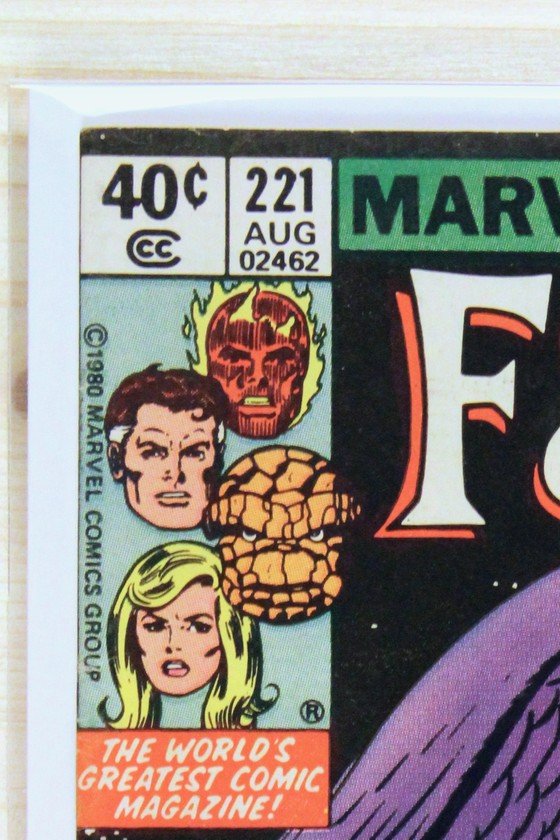 Fantastic Four #221 – Marvel (1980) 6.5 FN+ Joe Sinnott art | John Byrne story | Newsstand Edition