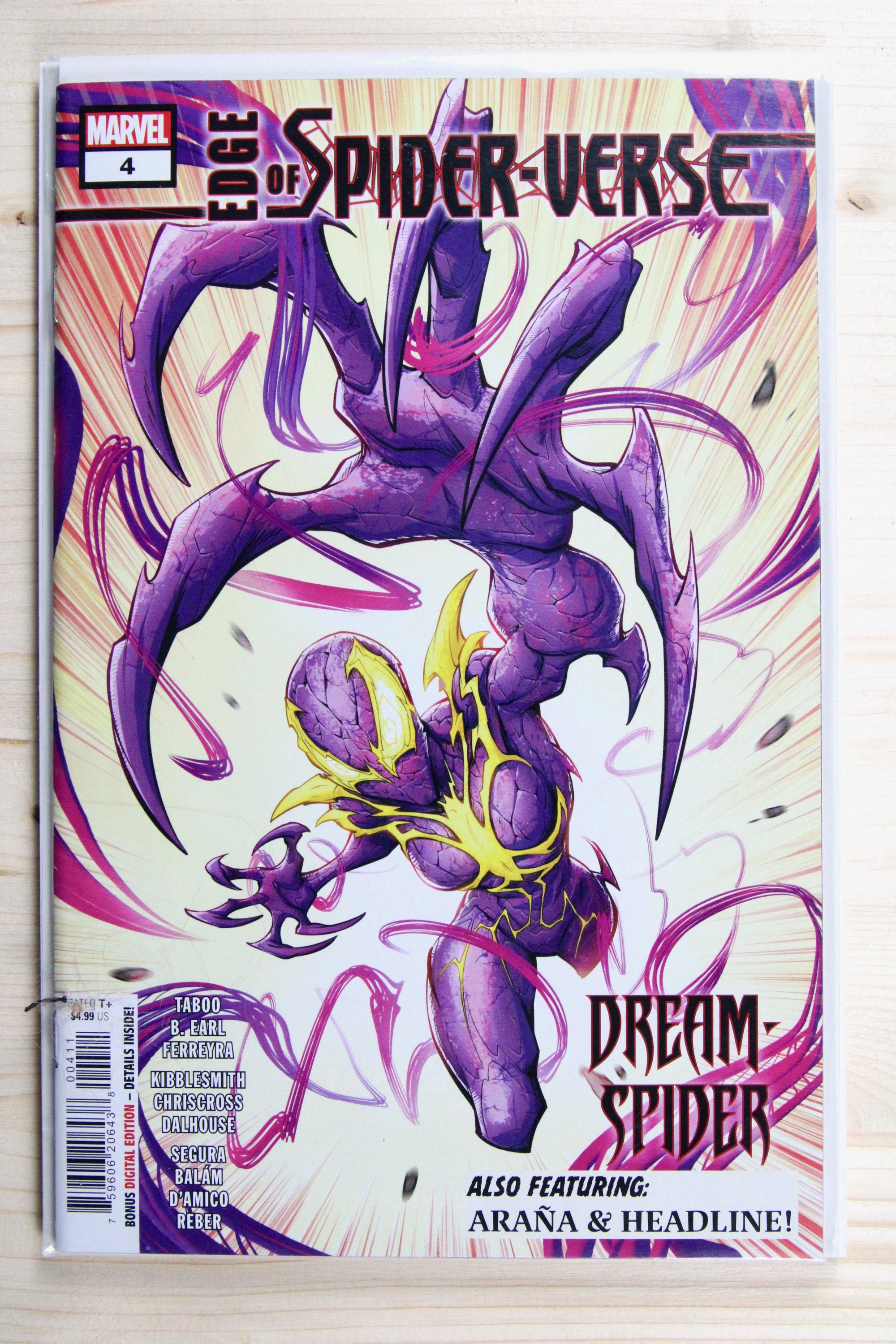 Edge of Spider-Verse #4 – Marvel (2023) 9.6 NM+ "Spider-Man" Edge of Spider-Verse