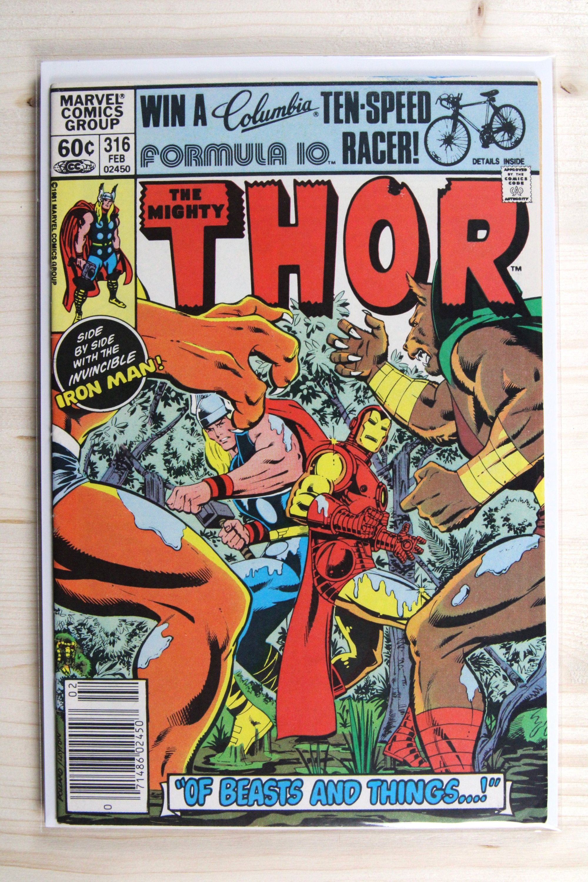 Thor #316 – Marvel (1982) 8.5 VF+