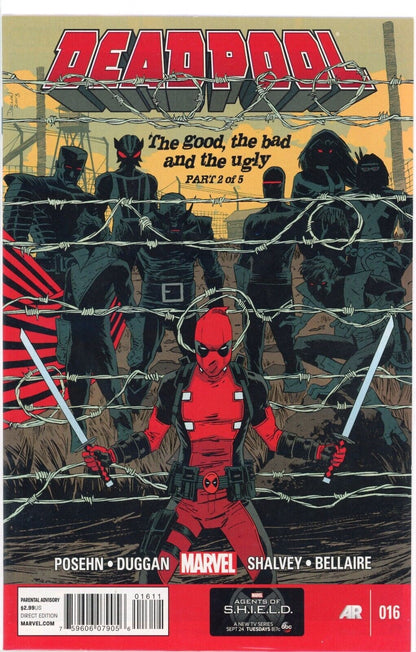 Deadpool #16-18 (2013) Marvel Comics Lot