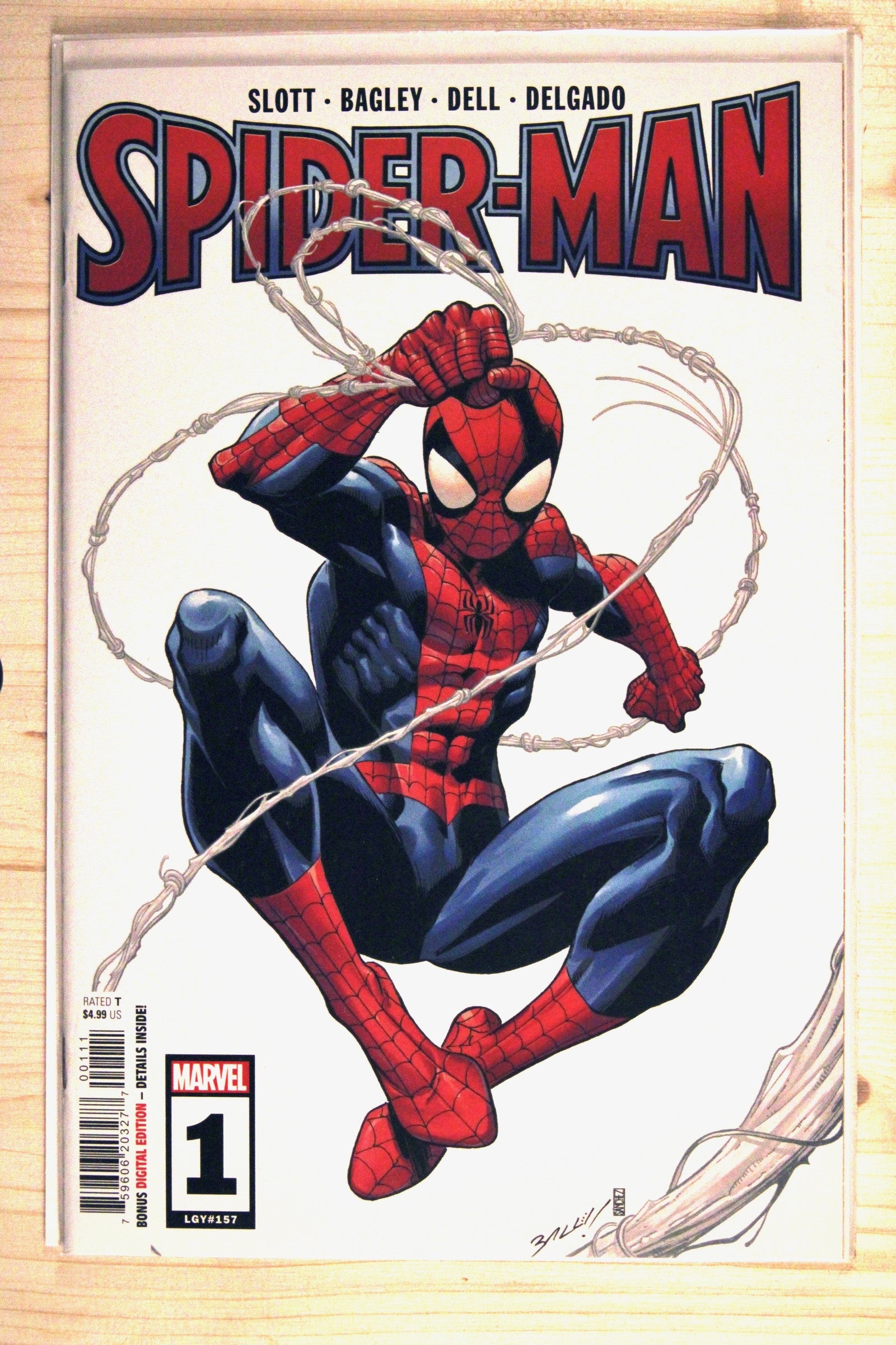 Spider-Man #1 – Marvel (2022) 9.6 NM+ Torment | Todd McFarlane story | Bagley