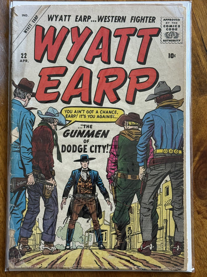 Wyatt Earp #22 – L. Miller & Son, Ltd (1957) 2.5 GD+