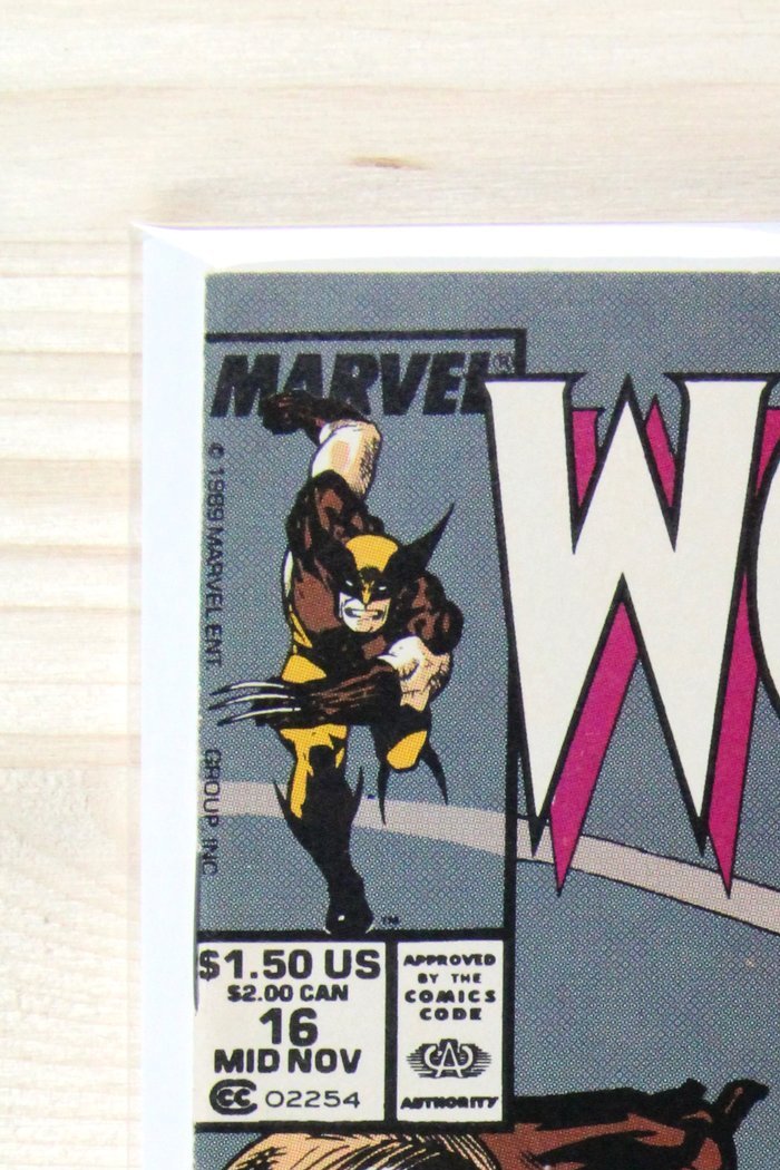 Wolverine #16 – Marvel (1989) 8.5 VF+ The Gehenna Stone Affair