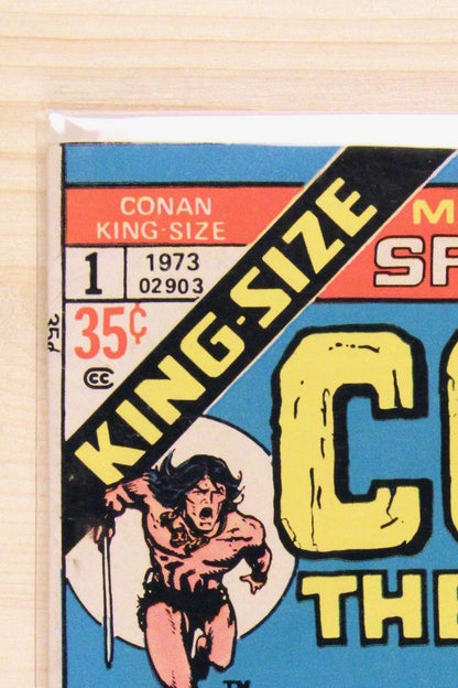Conan the Barbarian #1 – Marvel (1970) 8.5 VF+ Stan Lee | King-Size Special Issue