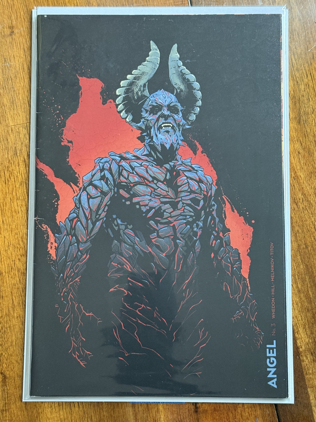 Angel #3 – Boom! Studios (2019) 7.5 VF- Variant Cover - Dark/Minimalist Demon Cover Art
