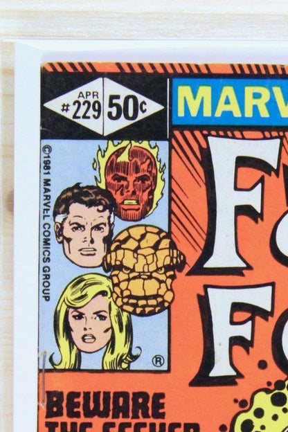 Fantastic Four #229 – Marvel (1981) 7.5 VF- Joe Sinnott