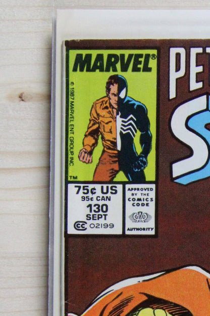 Peter Parker, the Spectacular Spider-Man #130 – Marvel (1987) 9.0 VF/NM Newsstand