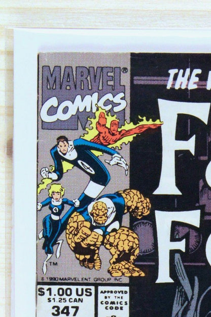 Fantastic Four #347 – Marvel (1990) 7.0 FN/VF Newsstand Edition