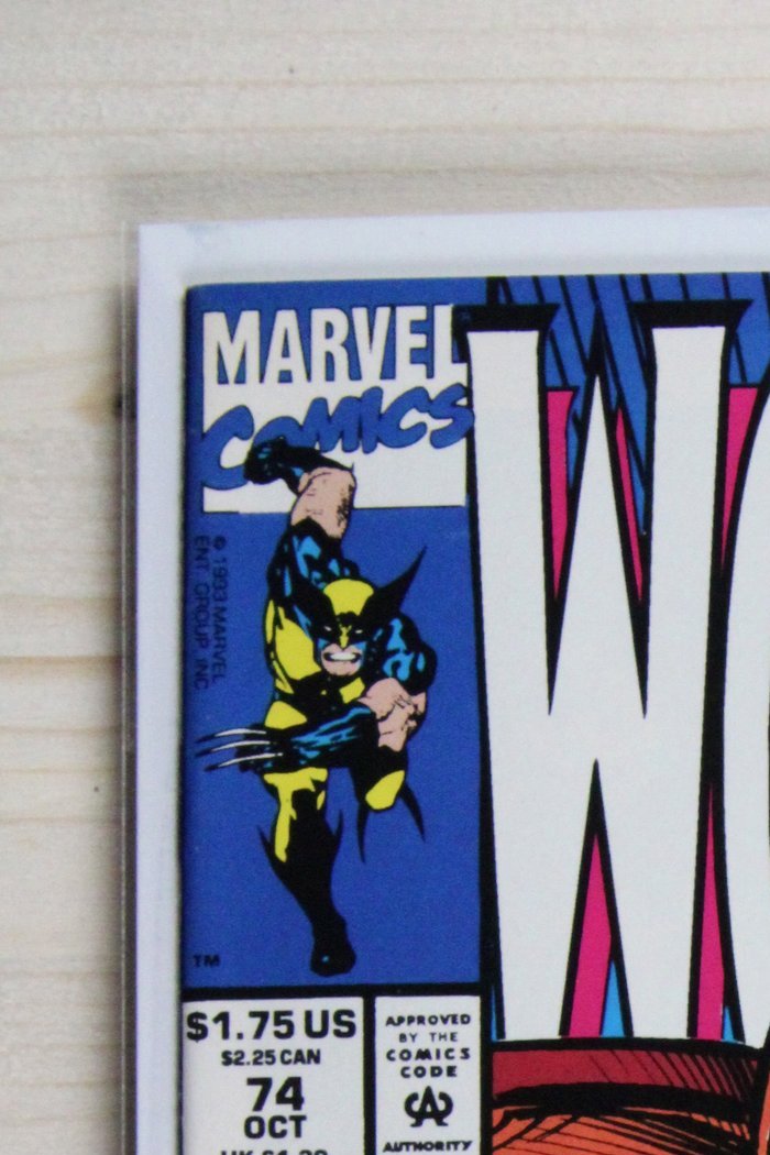 Wolverine #74 – Marvel (1993) 9.0 VF/NM The Lazarus Project | Jim Lee cover
