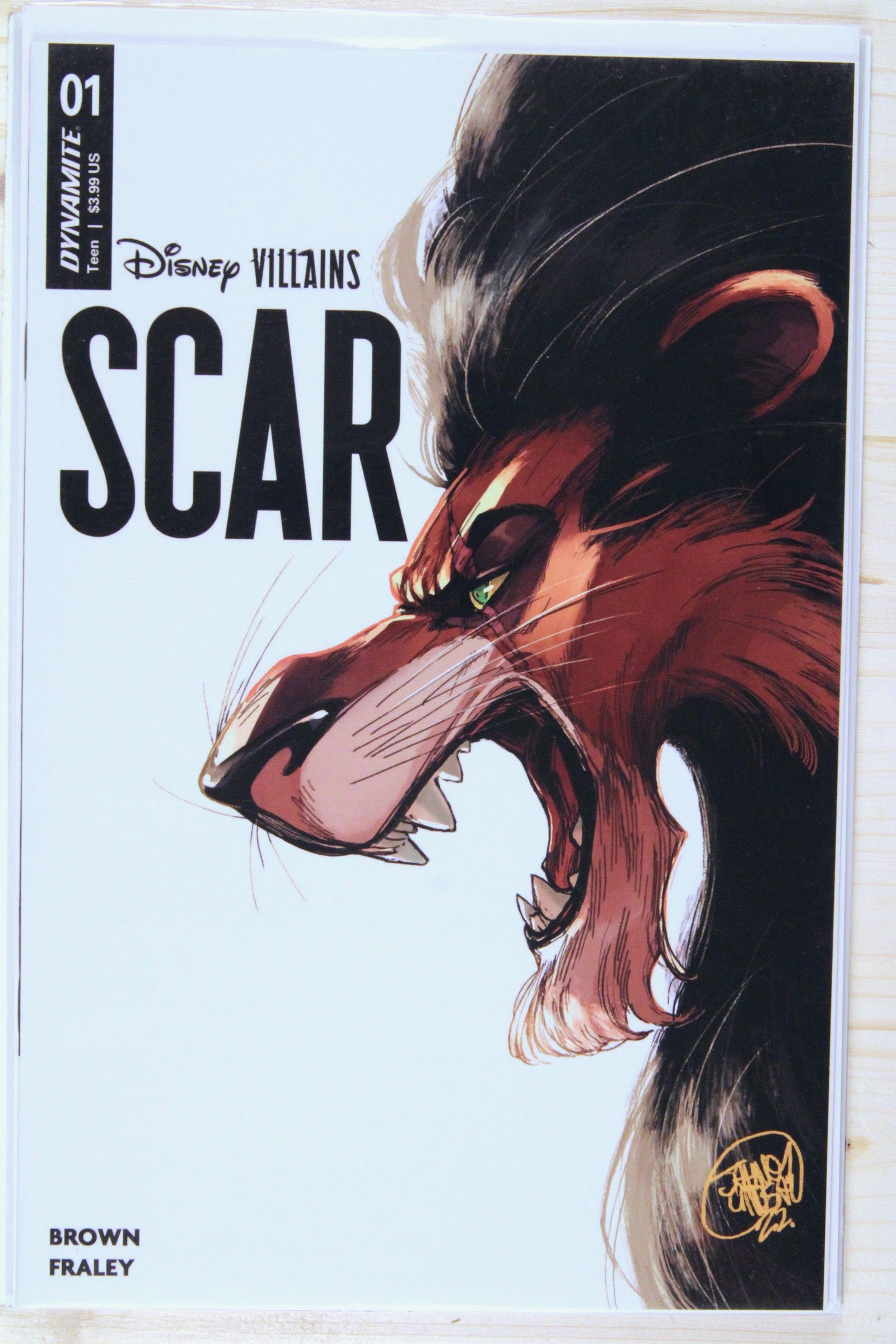 Disney Villains: Scar #1 – Dynamite Entertainment (2023) 9.6 NM+