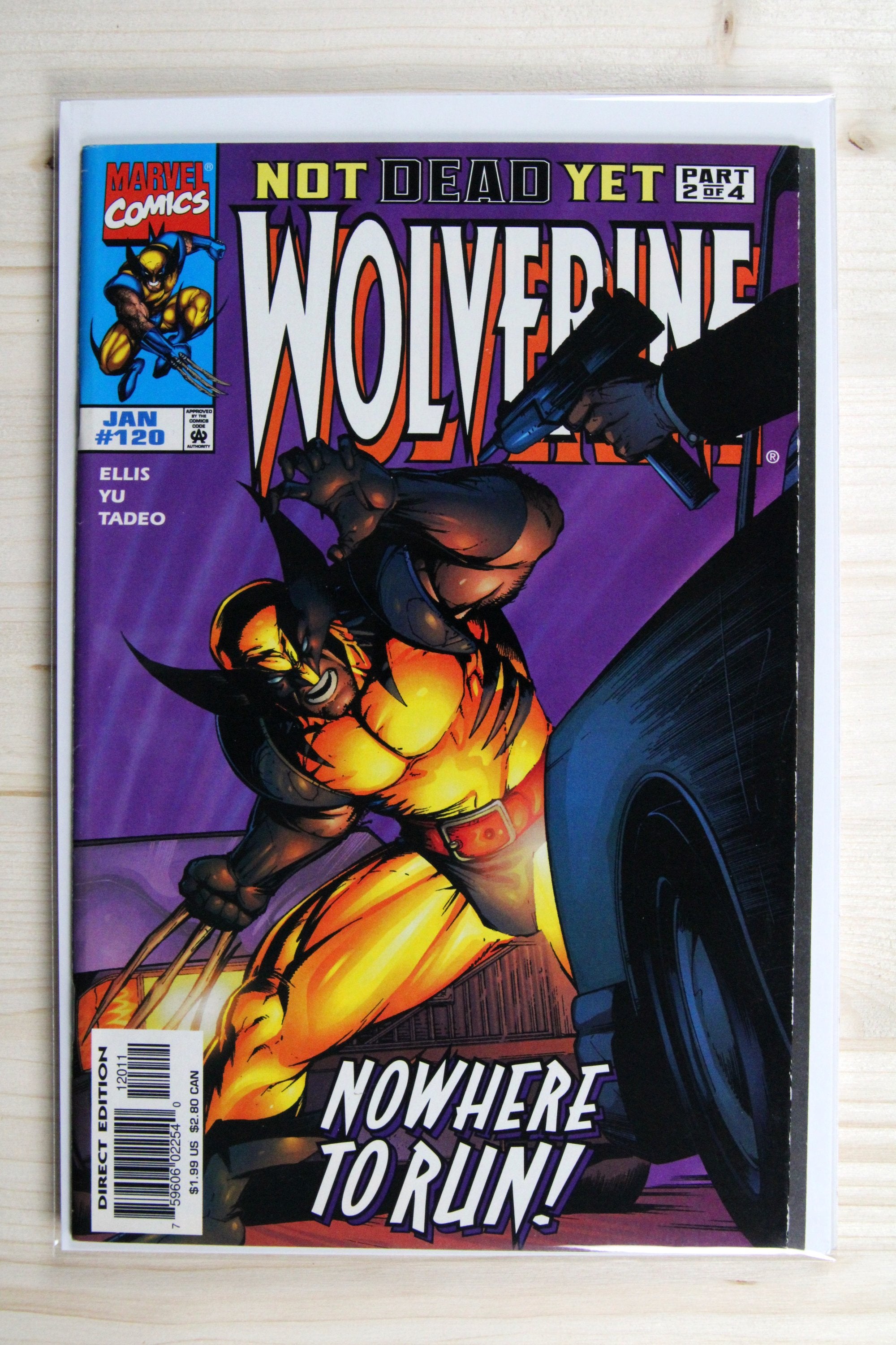 Wolverine #119 – Marvel (1997) 9.2 NM- Not Dead Yet