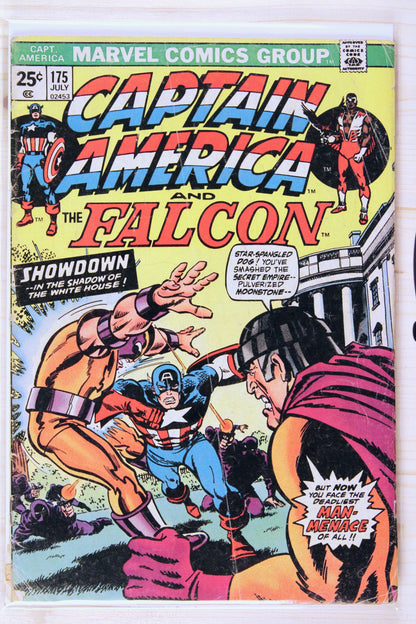 Captain America #175 – Marvel (1974) 4.0 VG Nomad