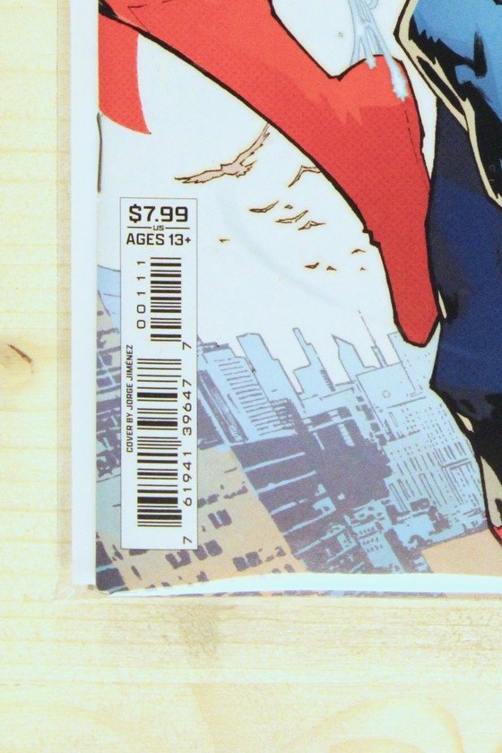 Superman / Spider-Man #1 – DC / Marvel (2026) 9.6 NM+ Jorge Jimenez variant cover (noted at bottom left of cover)