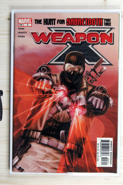 Weapon X #3 – Marvel (2003) 9.0 VF/NM The Hunt for Sabretooth