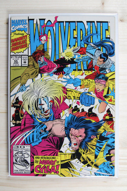 Wolverine #55 – Marvel (1992) 9.0 VF/NM Marc Silvestri art