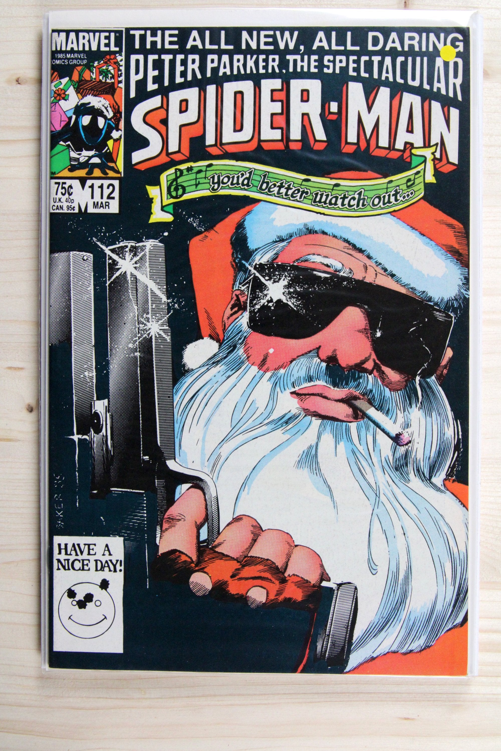 The Spectacular Spider-Man #112 – Marvel (1986) 9.4 NM