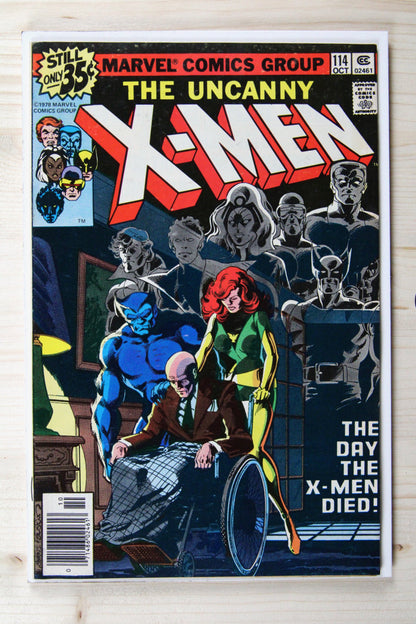 The Uncanny X-Men #114 – Marvel (1978) 7.5 VF- Chris Claremont story | John Byrne art