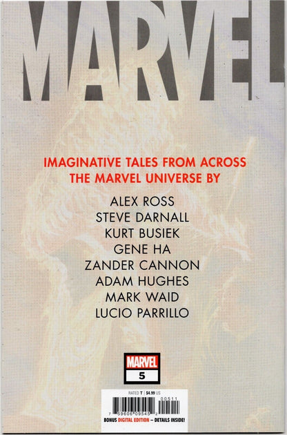 Marvel #5 – Marvel (2021) Alex Ross story