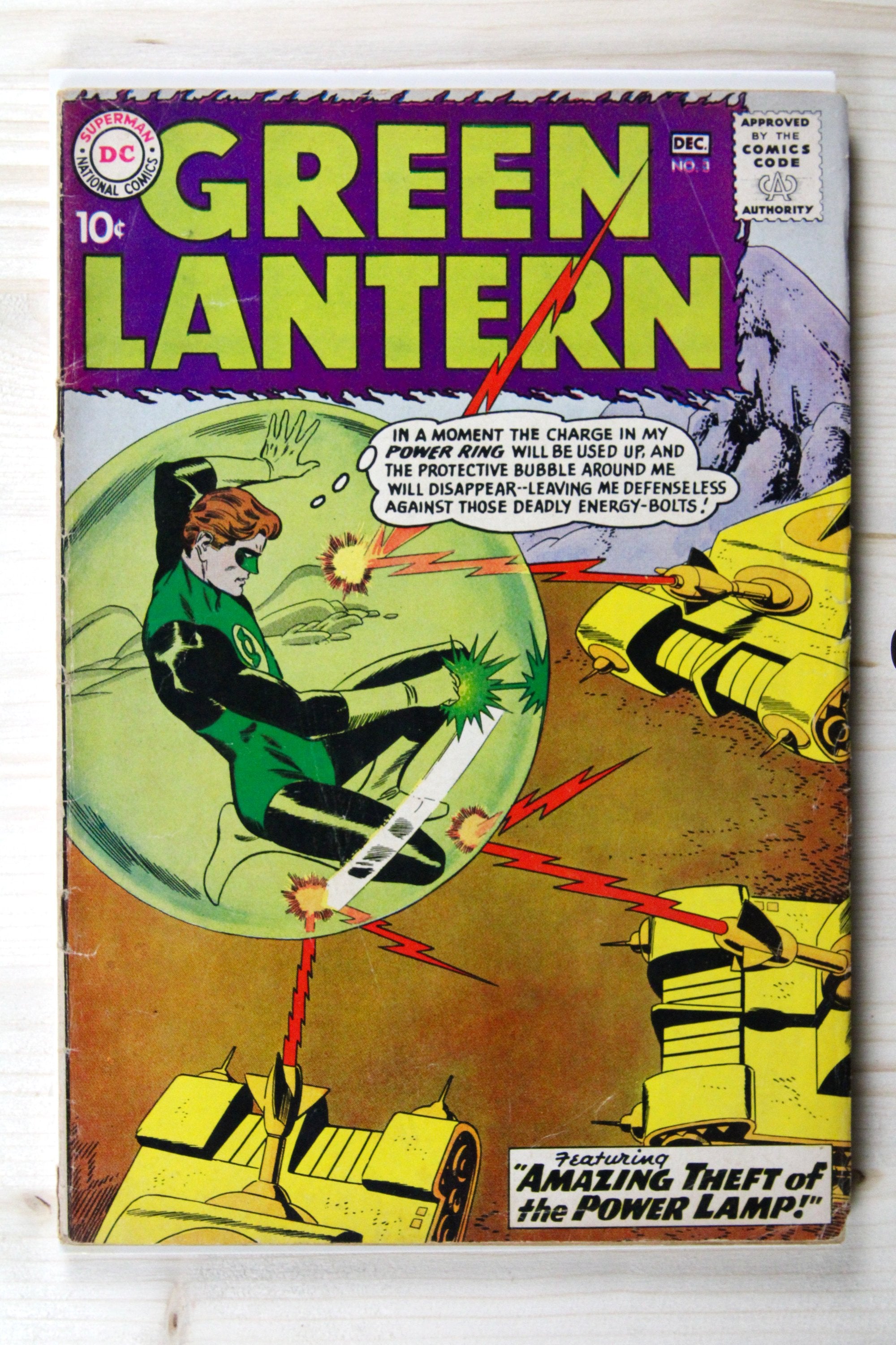 Green Lantern #3 – DC (1960) 4.0 VG