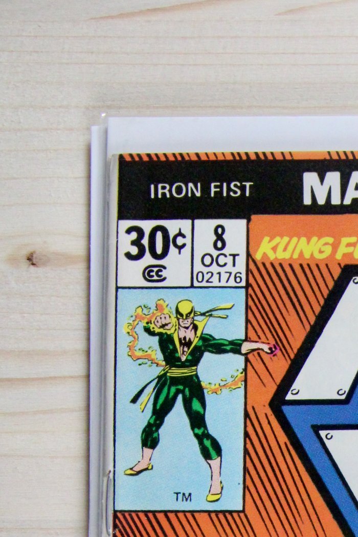 Iron Fist #8 – Marvel (1976) 8.5 VF+ Chris Claremont story | John Byrne art