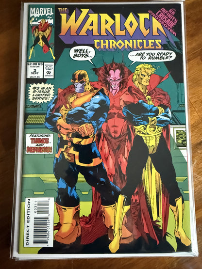 Warlock Chronicles #1-8 – Marvel (1993) Full Series