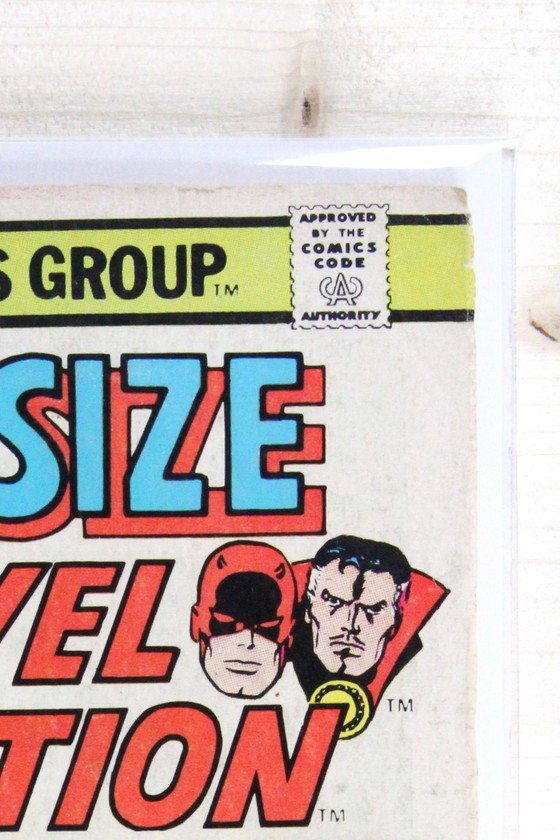 Giant-Size Marvel Triple Action #1 – Marvel (1975) 5.5 FN- John Romita art