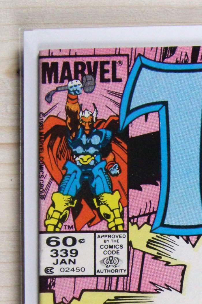 Thor #339 – Marvel (1984) 8.5 VF+ Newsstand
