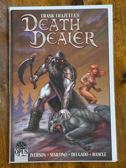 Frank Frazetta's Death Dealer #2 Linsner Cover A – Opus Comics (2022) 9.6 NM+