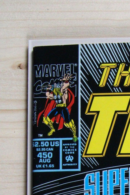 The Mighty Thor #450 – Marvel (1992) 9.2 NM- Jack Kirby art | Stan Lee story