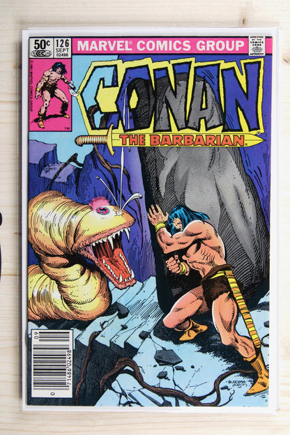 Conan the Barbarian #126 – Marvel (1981) 8.5 VF+ Terry Austin cover | Newsstand Edition