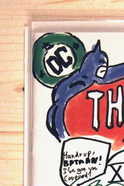 The Joker: The Man Who Stopped Laughing #7 – DC (2020) 9.6 NM+ King Hand-drawn April Fools