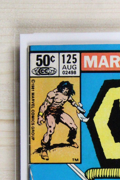 Conan the Barbarian #125 – Marvel (1981) 8.0 VF Newsstand Edition